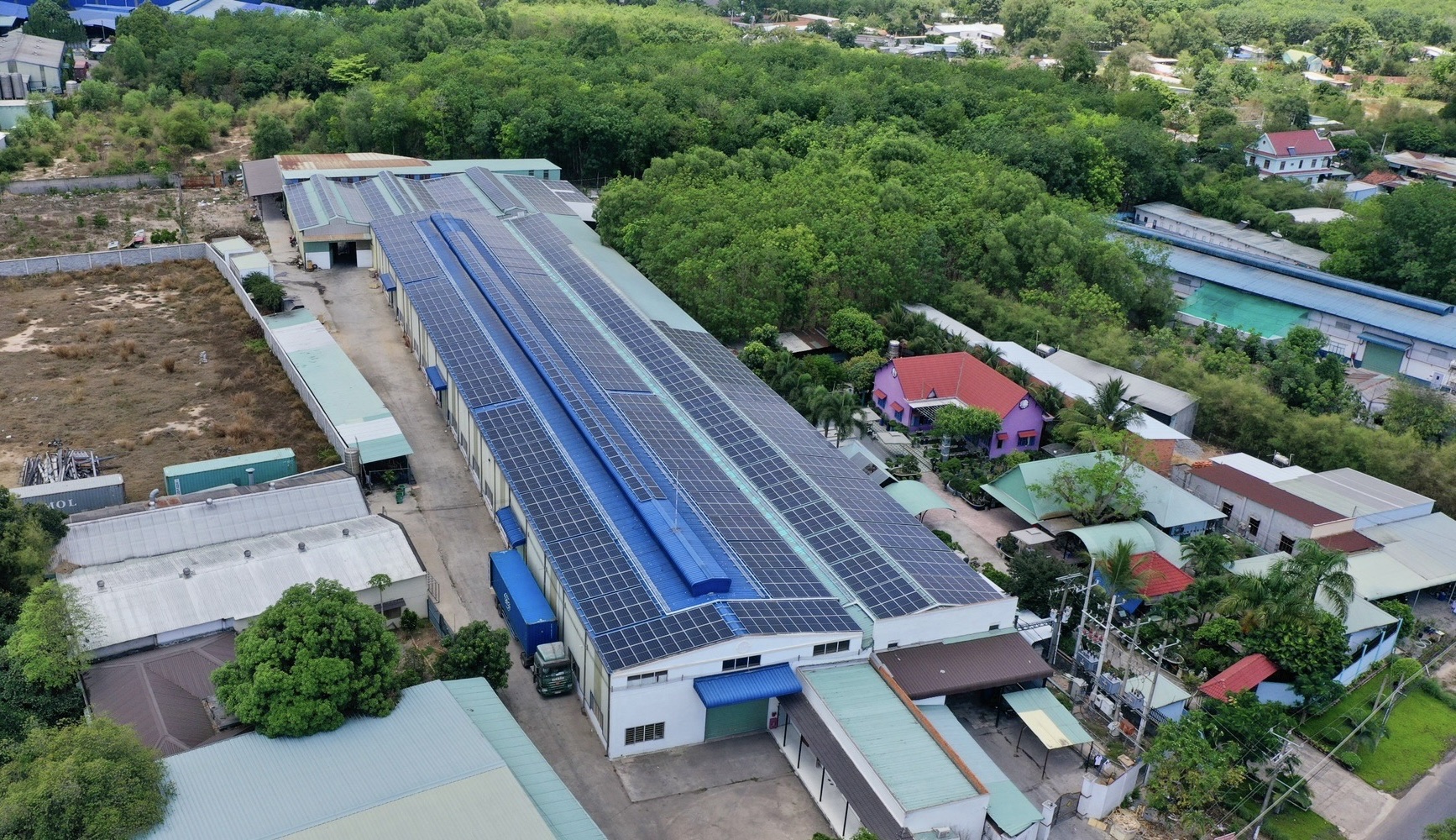 Nhà Máy Sản Xuất Gỗ Bình Dương - 654 kWp